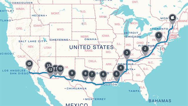 San-Diego-Trip-Map