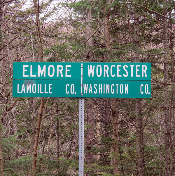 Lamoille County is about 10 miles from the house and the "patch" is 2 miles further.