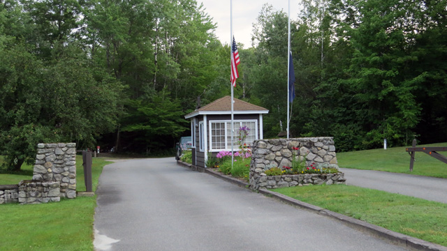 The flags were at half-mast for the servicemen shot in Chattanooga.